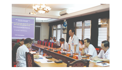 Buổi nghiệm thu đề tài nghiên cứu lâm sàng