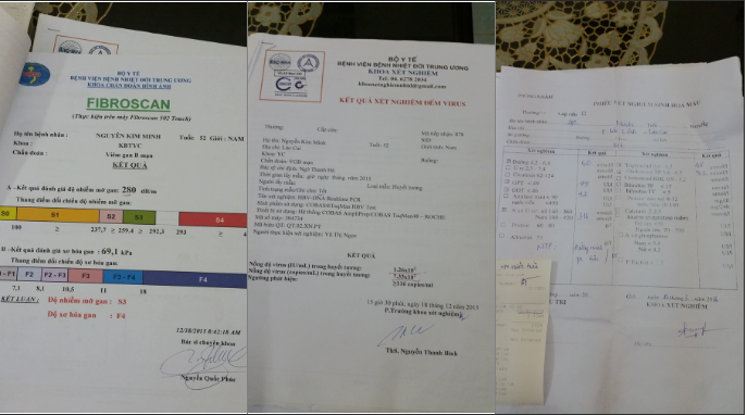 Các chỉ số xét nghiệm ở mức báo động
